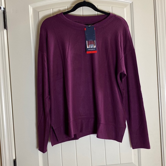 Lucky Brand Sweaters - Women’s Lucky Brand Sweater Purple Medium NWT